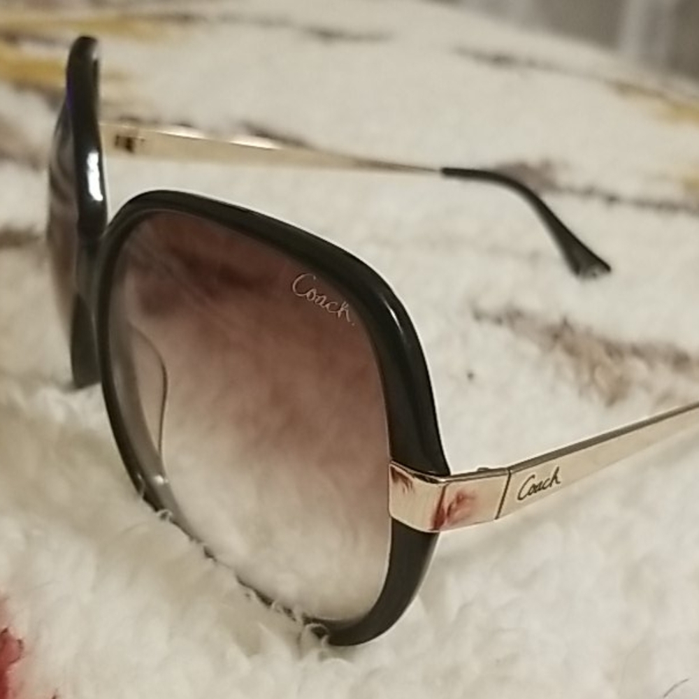 Coach Sunglasses Elizabeth (S810) Black - Picture 3 of 4